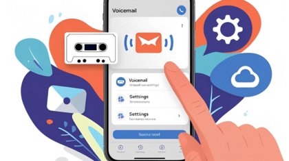 how to set up voicemail on samsung