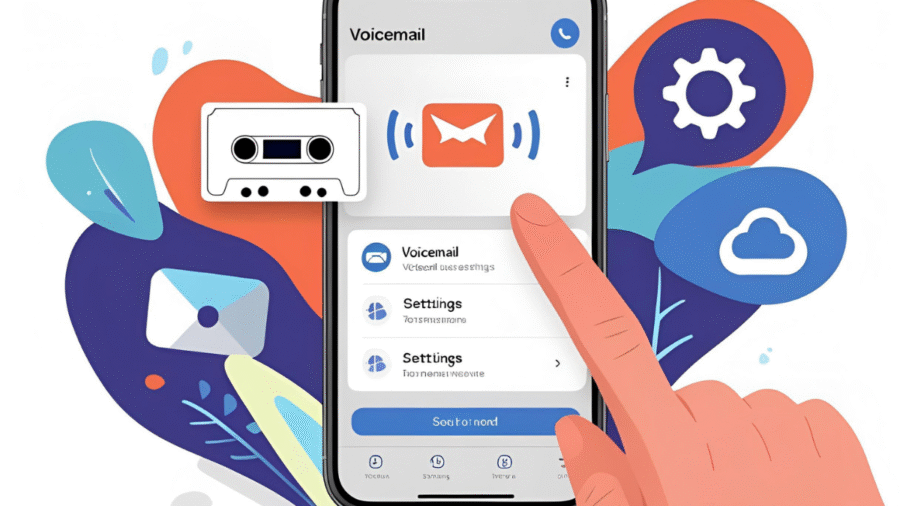 how to set up voicemail on samsung